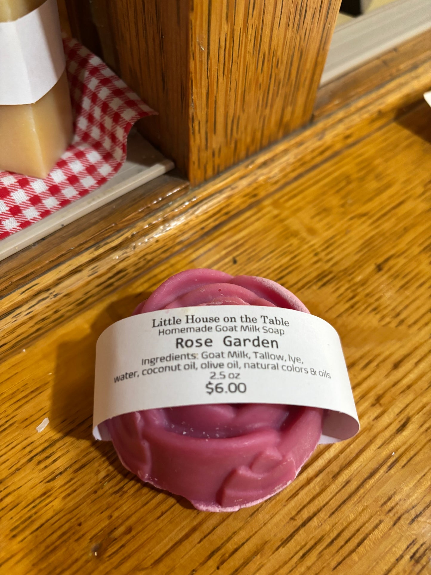 Tamara’s Soap $6.00