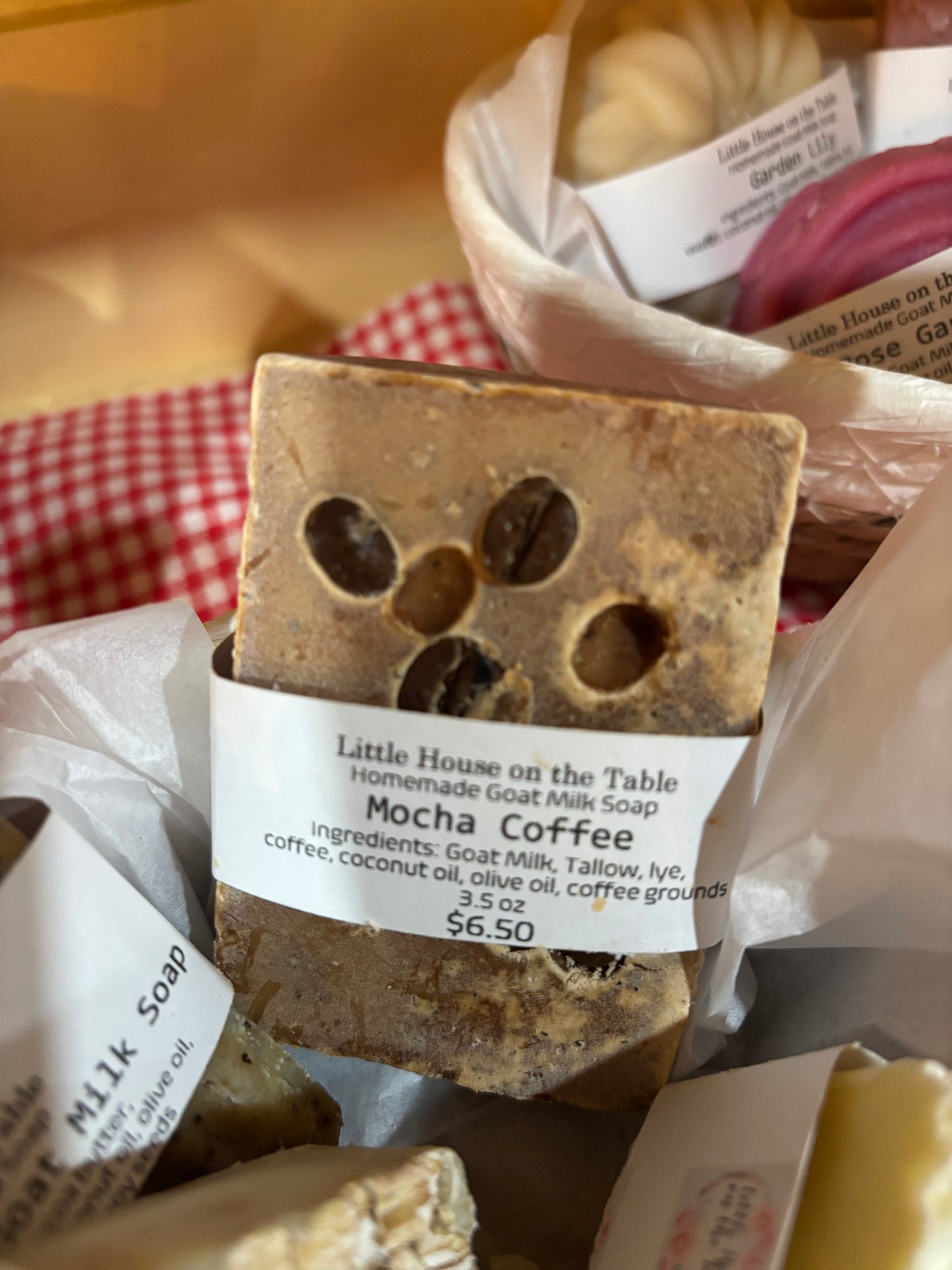 Tamara’s Soap $6.50