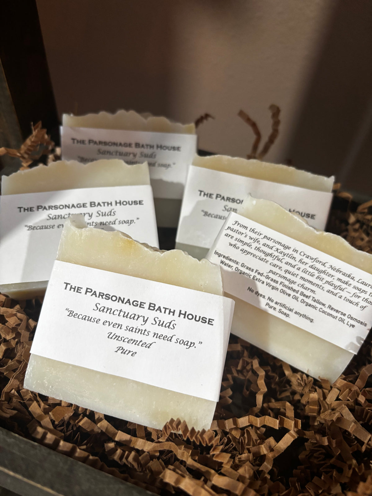 The Parsonage Bathhouse Soap Unscented