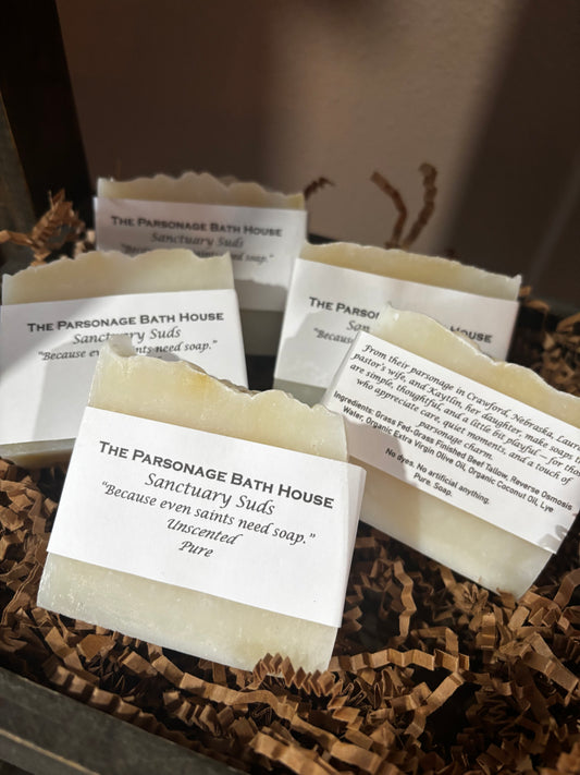 The Parsonage Bathhouse Soap Unscented