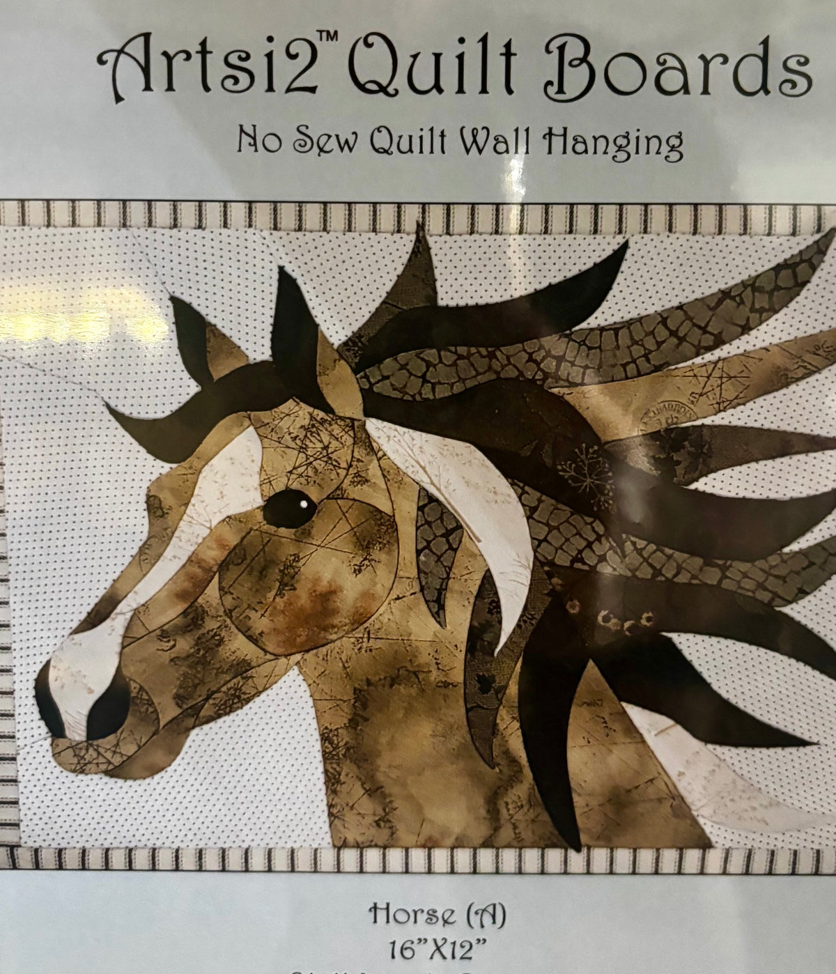 No Sew Horse 16x12