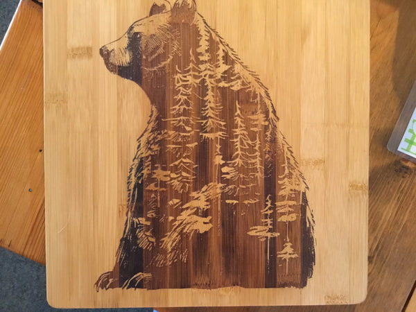Bear Cutting Board